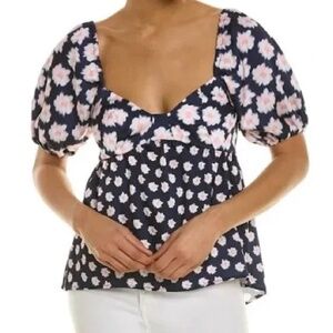 🌸 Sachin + Babi Lyra Puffed Sleeve Blouse 🌸
